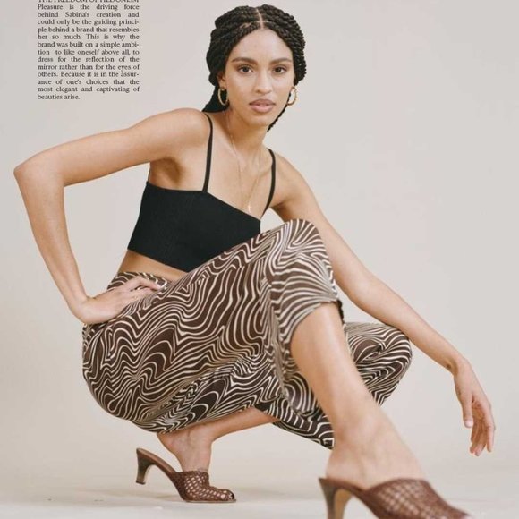 Pujka Paris Trousseau 100% Silk Pant - Picture 2 of 8